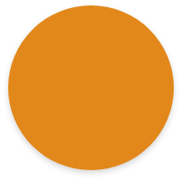 large orange circle