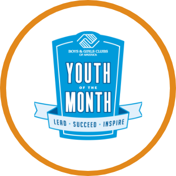 Youth of the month logo