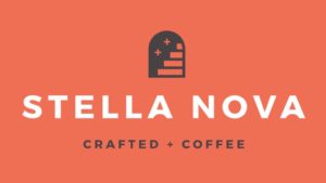 Stella nova crafted coffee logo