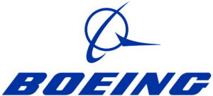 the Boeing company logo