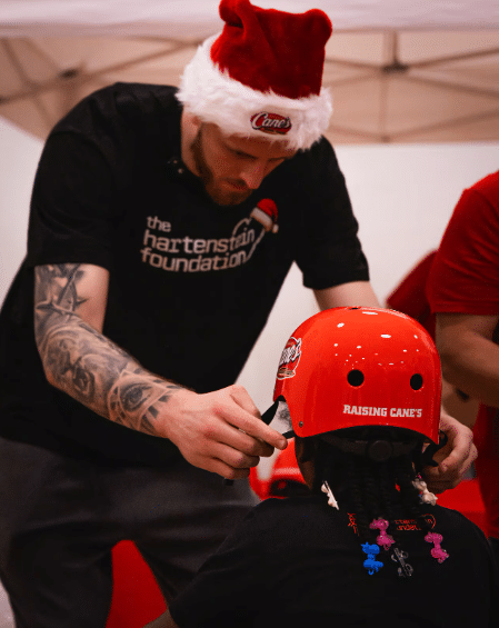 Read more about the article Thunder player spreads Christmas cheer with bike giveaway